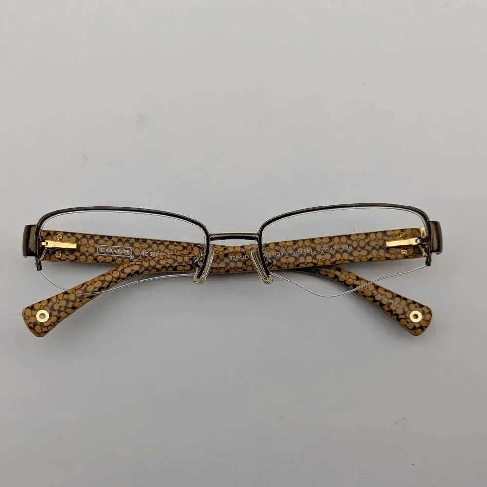 🕶️Frame only! Coach HC5027B Cecily Eyeglasses 52/17 135 | ALG822🕶️
